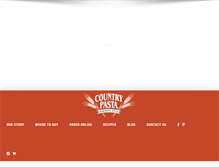Tablet Screenshot of countrypasta.com